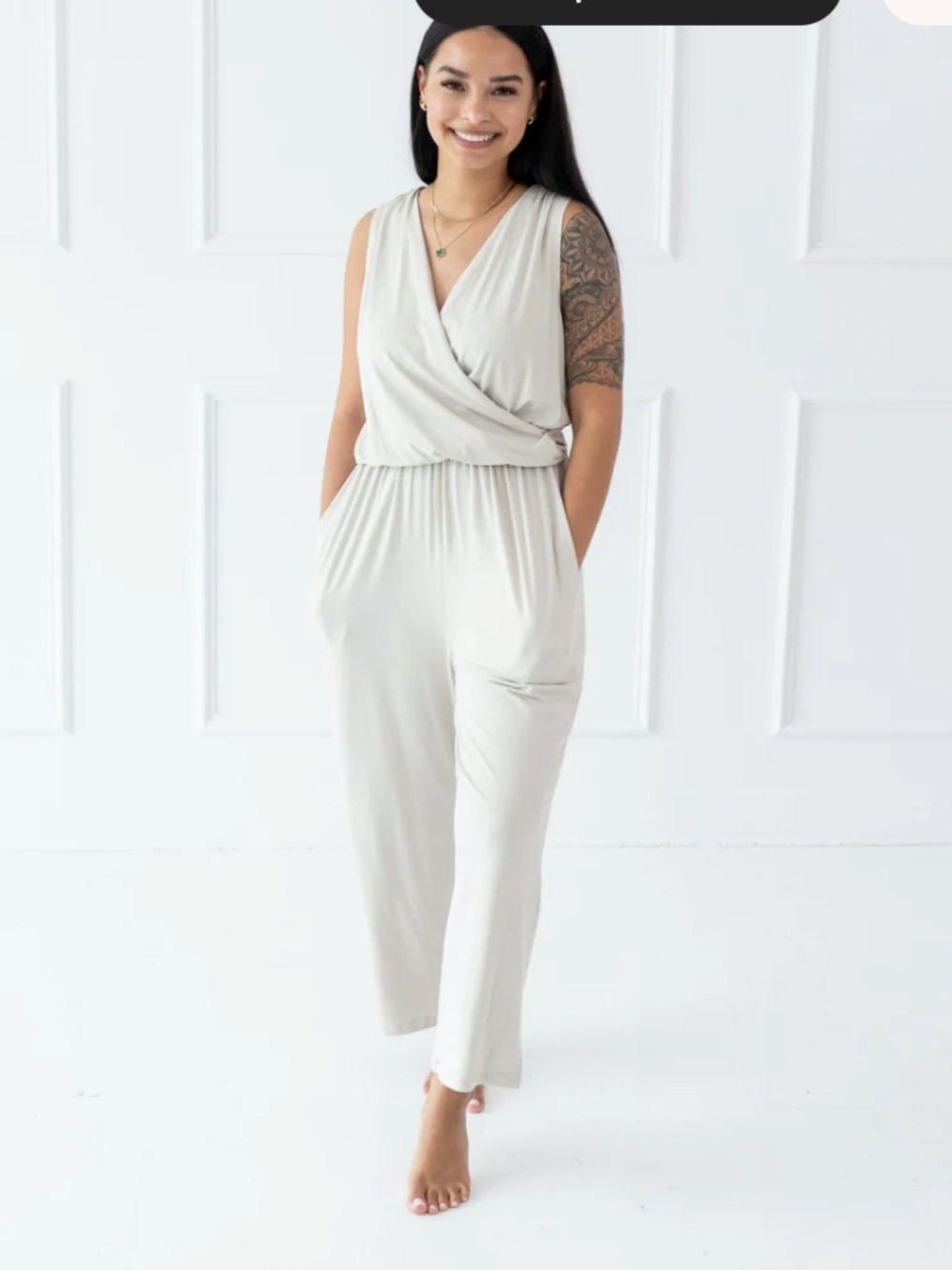 Kyte BABY NWT Women's Jumpsuit in Oat